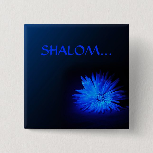 SHALOM…, Religiösan knäppas Knapp (Framsida)