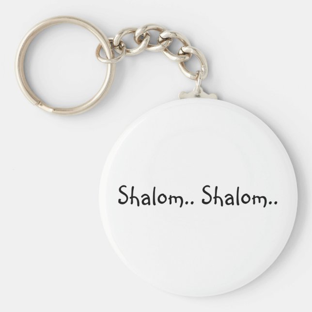 Shalom.. Shalom.. - NYCKELRING (Framsidan)
