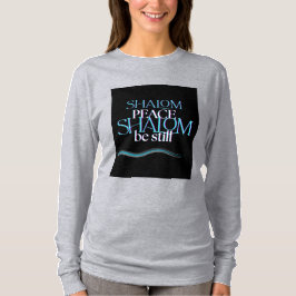 Shalom Shalom Peace BE T-Shirt (Långärmad)
