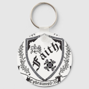 Shalom skyddar av tro nyckelring