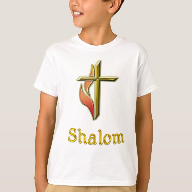 Shalom t-shirts (Framsida)