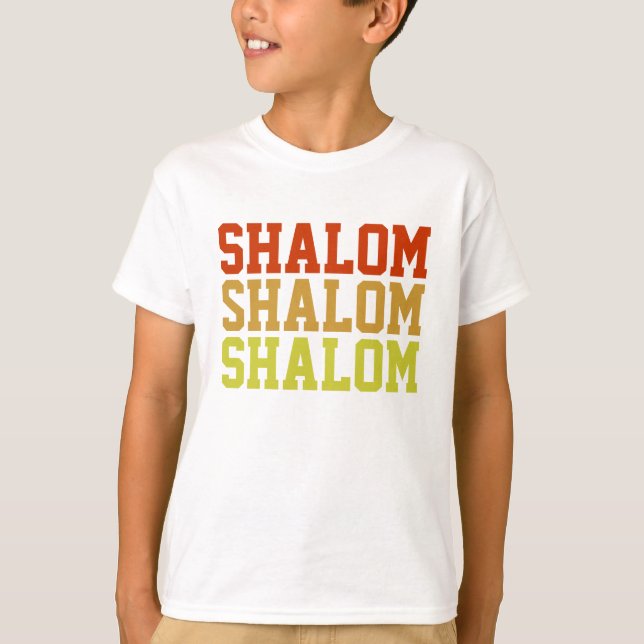 Shalom Tee Shirt (Framsida)