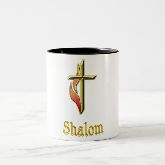 Shalom Två-Tonad Mugg (Center)