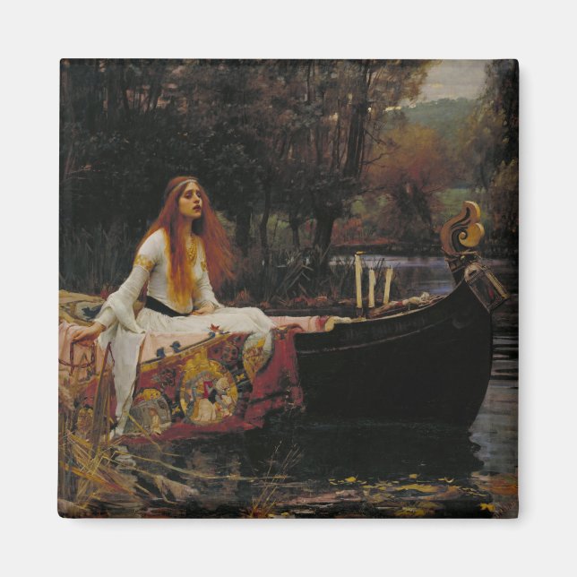 Shalottdamen: En keltisk sjöspökhistoria Magnet (Framsidan)