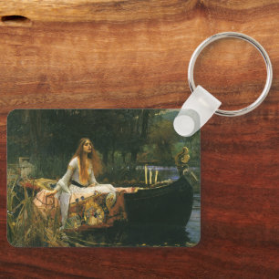 Shalottladyn i båt av John William Waterhouse Nyckelring