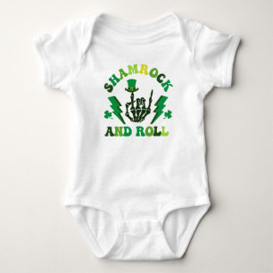 Sham Rock and roll St patrick's day T Shirt