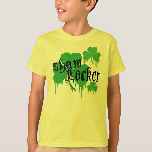 Sham Rocker Kids T Shirt (Framsida)