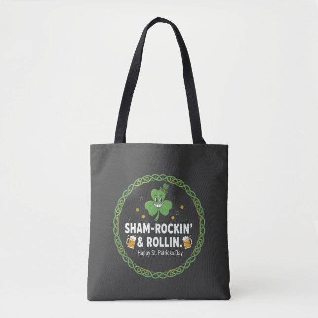 Sham-Rockin' & Rollin' St. Patrick's Day Musik Kär Tygkasse (Framsida)