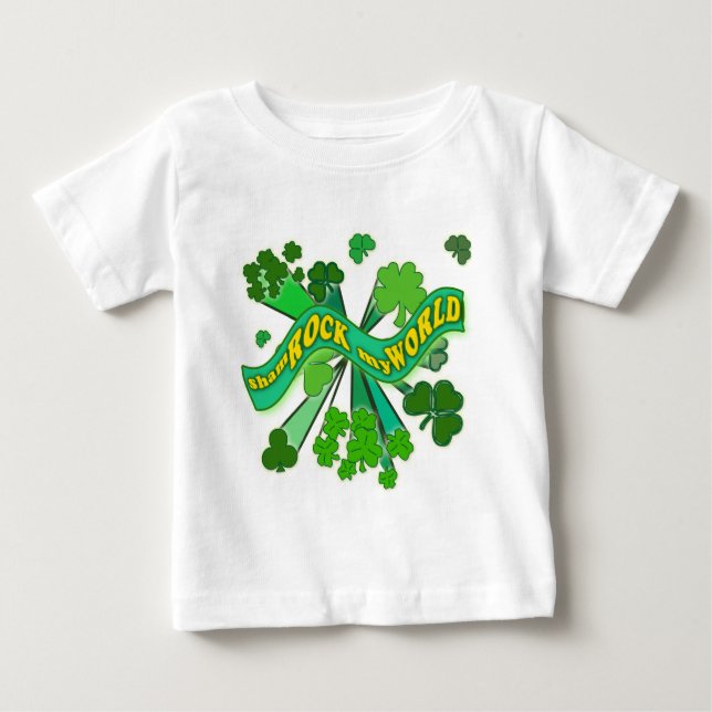 sham STEN min Grönt i VÄRLDEN St Pats Tshirt Tröja (Framsida)