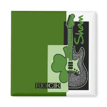 Sham Sten. Music Theme St. Patrick's Day Gift