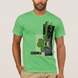 Sham Sten. Music Theme St. Patrick's Day T-shirt