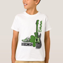 Sham Sten. Music Theme St. Patrick's Day Tee Shirt