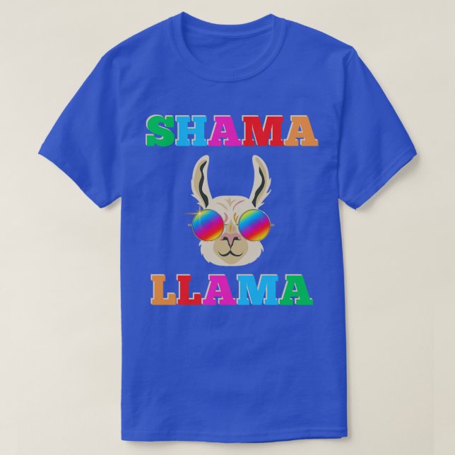 Shama Llama T Shirt (Design framsida)