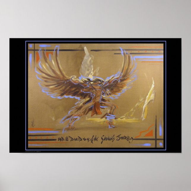 Shaman Dance Poster (Framsidan)