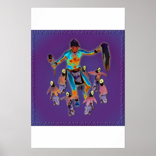 Shaman & Maidens Poster (Framsidan)