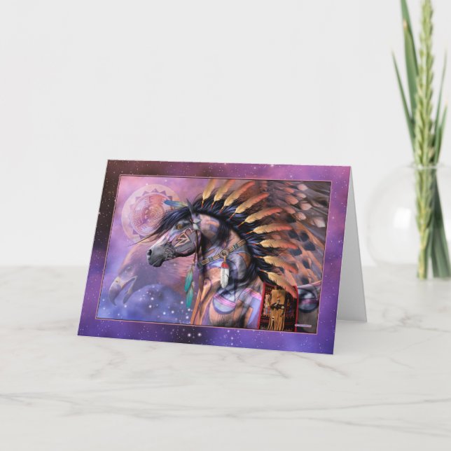 Shaman Notecard Kort (Framsida)