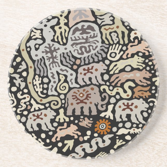 Shaman Peyote Ritual Underlägg (Framsidan)