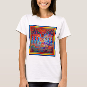 Shaman Ritual Huichol T Shirt