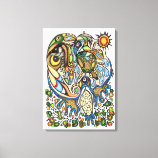 Shaman Spirit: Tunderfågelns drömmar (NORTH) Canvastryck