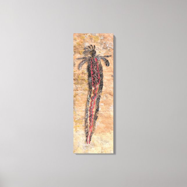 Shaman Talking Canyons, New mexico Canvastryck (Framsida)