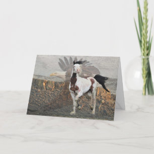 Shaman the Legend Greeting Card Kort