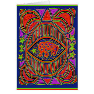 Shaman Turtle Spirit Hälsningskort