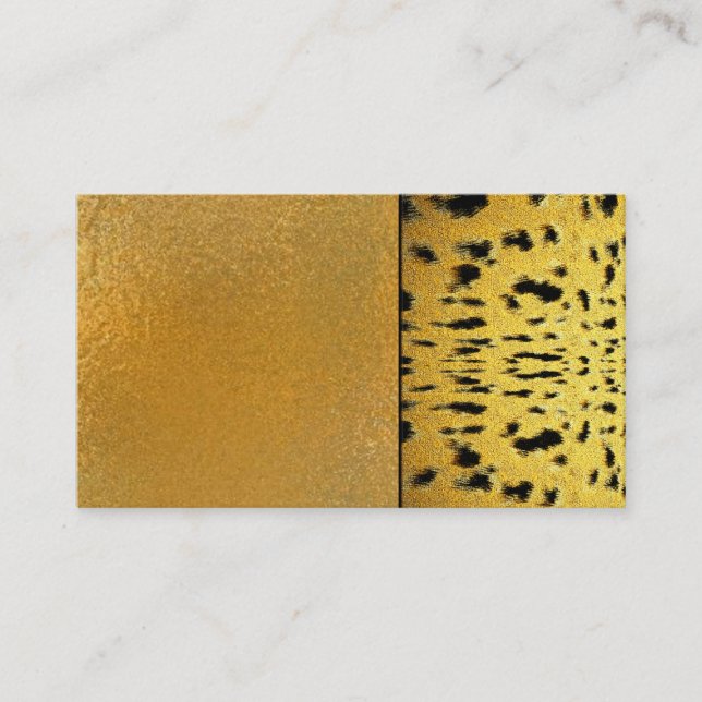 Shamanbotemedeljaguar Spots kattvisitkortar Visitkort (Framsida)