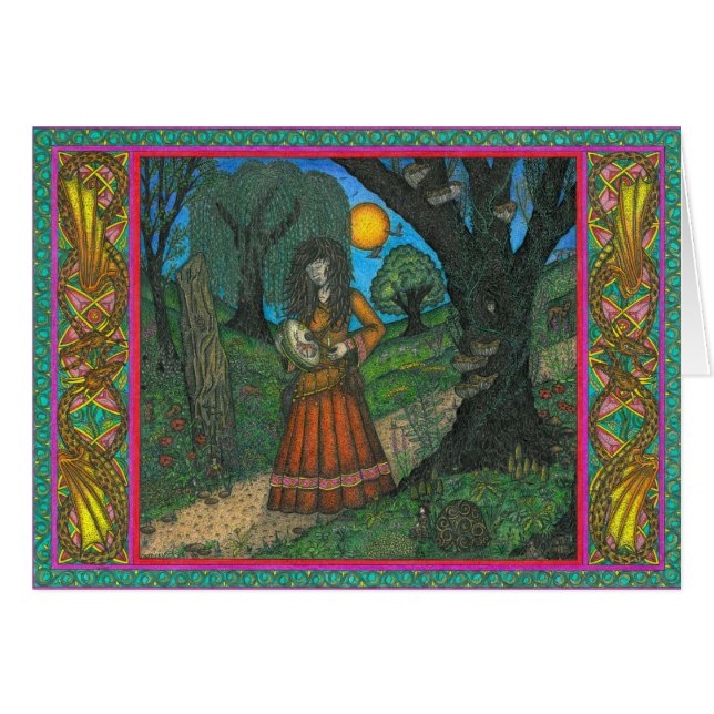 Shamanessen Hälsningskort (Framsidan Horizontal)