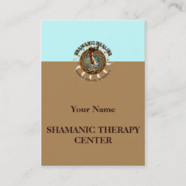 SHAMANIC HEALING - AFFÄRSKORT VISITKORT