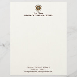 SHAMANIC HEALING - Letterhead Brevhuvud