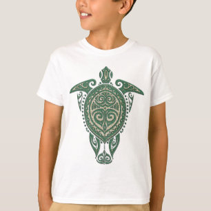 Shamanic Sea Turtle Symbol + dina idéer T-shirt