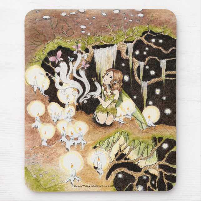 "Shamanic vishet" mousepad Musmatta (Framsidan)