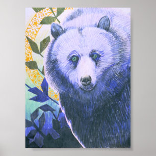 Shaman's Bear small print Poster