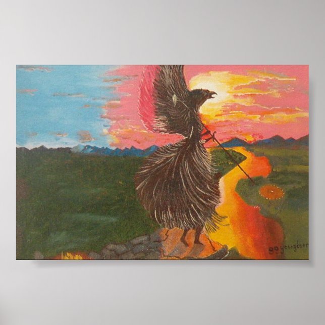 Shamans Eagle Spirit Poster (Framsidan)
