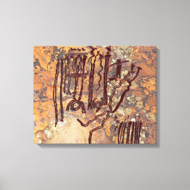 Shamans och andar canvastryck