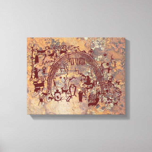 Shamanspanel Canvastryck (Framsida)