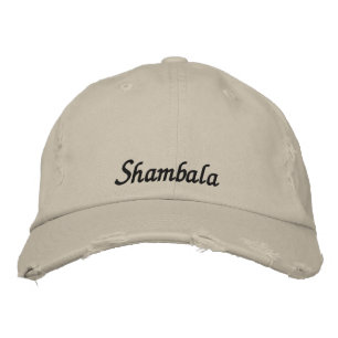 Shambala Distress Hat Broderad Keps