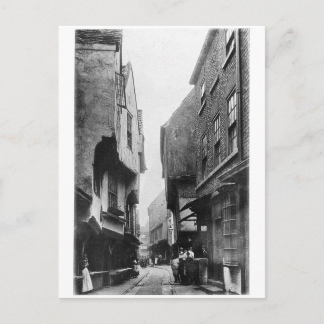 Shambles 1901 vykort (Framsida)