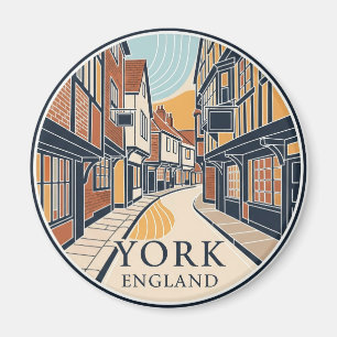 Shambles i York England Magnet