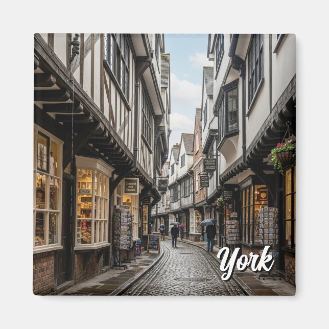 Shambles i York England Magnet (Framsidan)