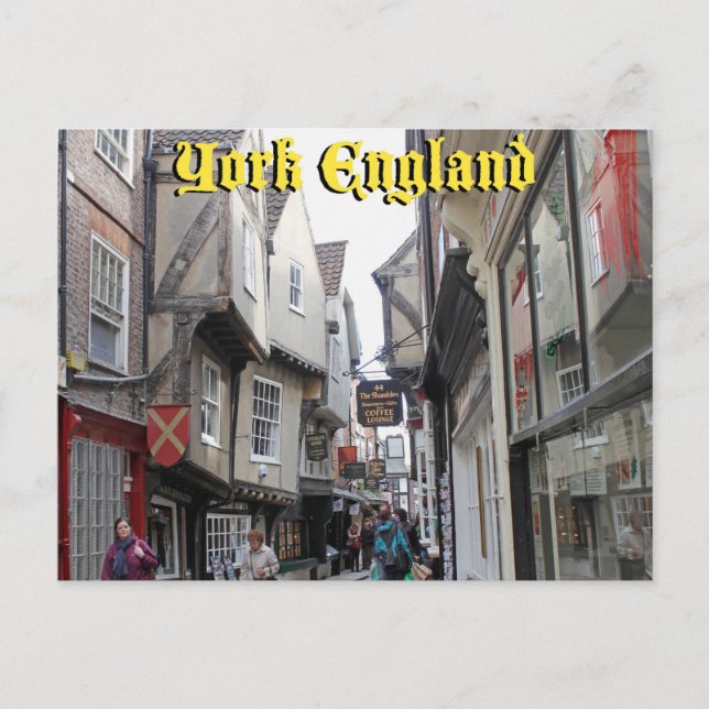 Shambles York Vykort (Framsida)