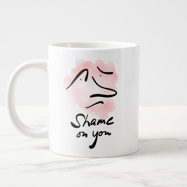SHAME PÅ DIG Jumbo Mugg (Vänster)
