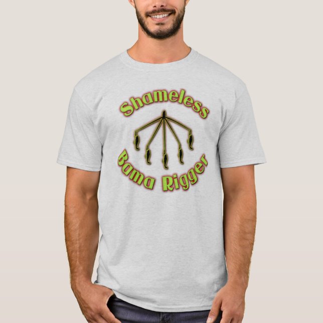 Shamless Bama Rigger Tee (Framsida)