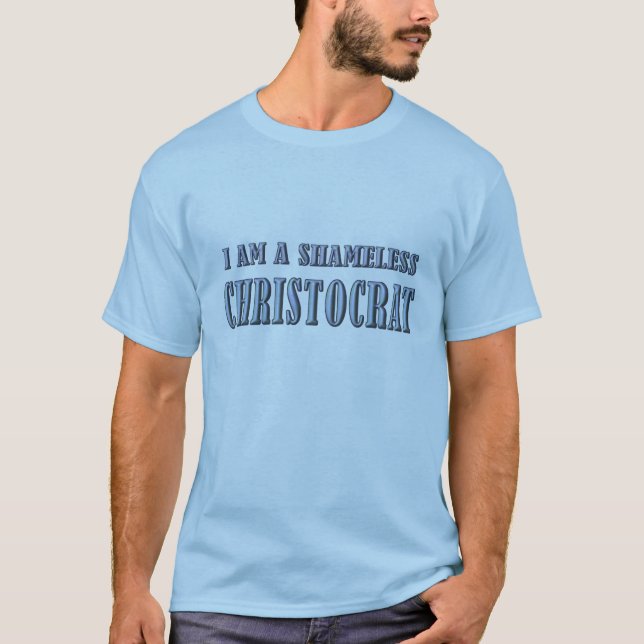 Shamless Christochat Tee Shirt (Framsida)