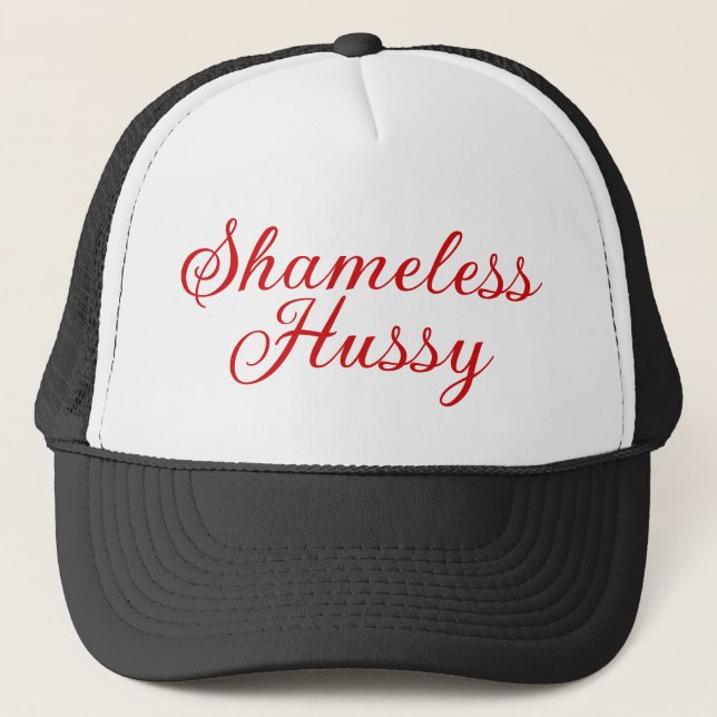 Shamless Hussy Truckerkeps (Framsida)