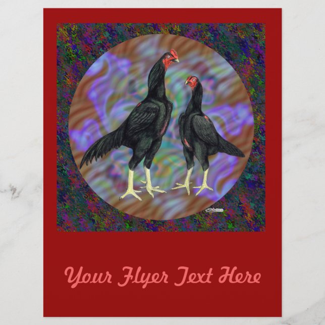 Shamo: Black Pair Reklamblad (Framsidan)