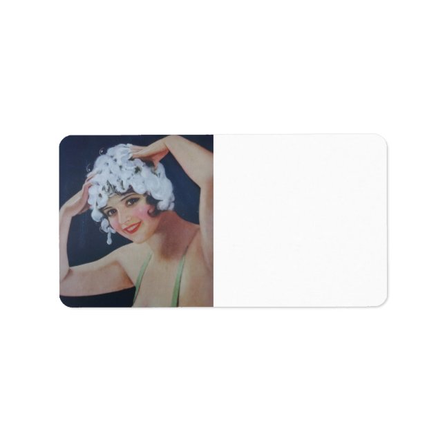 Shampoo Day Adressetikett (Framsidan)