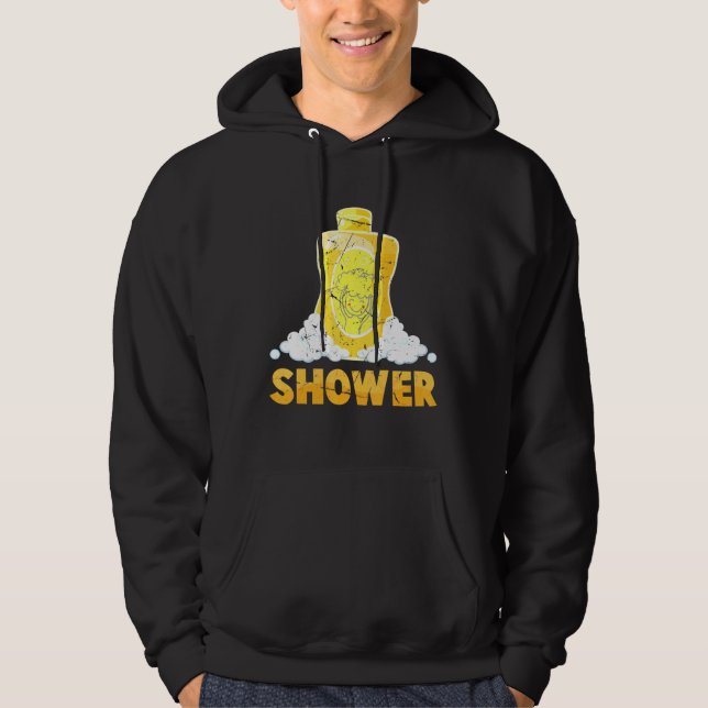 Shampoo - Shower - Bubbles - Costume - 1 av 2 bäst Hoodie (Framsida)