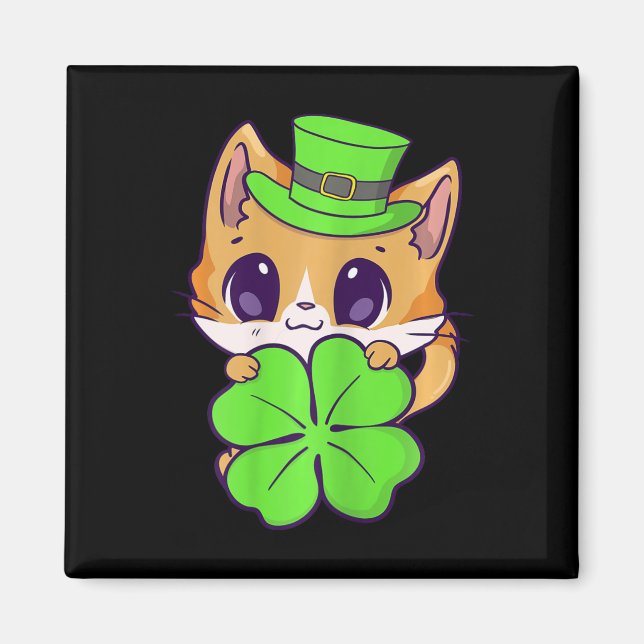 Shamro-dagen i St patricks day St Catricks Day Magnet (Framsidan)