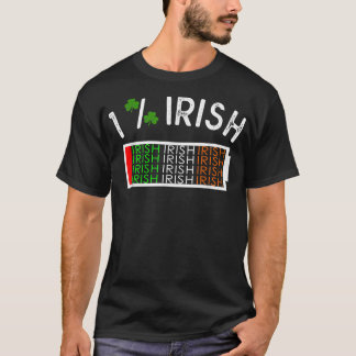 Shamrock 1 Irish Ireland Funny St patrick's day VI T Shirt